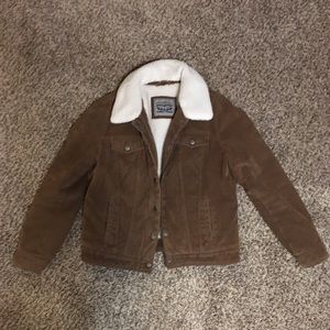 Levi’s Sherpa lined trucker jacket
